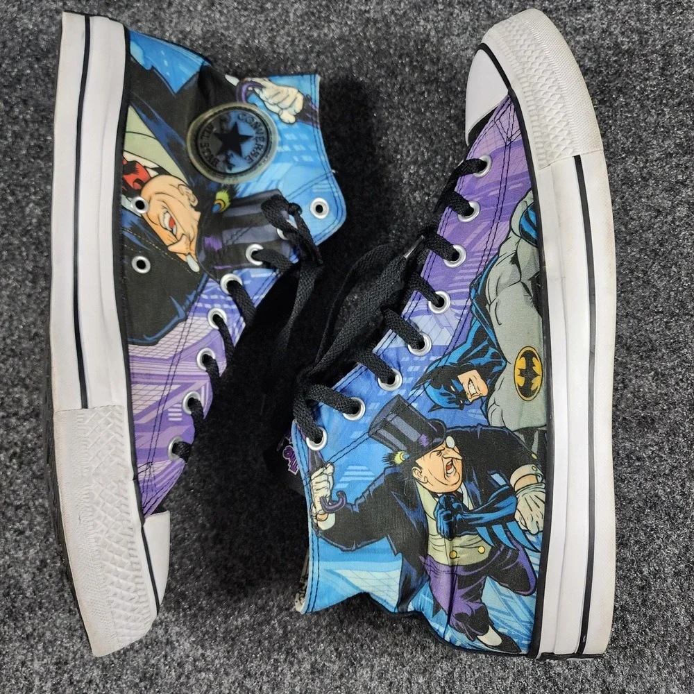 Converse Chuck Taylor All Star DC Comics Batman The Penguin Sneakers Mens 11